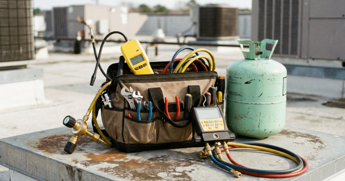 A2L Refrigerants in the Field: Tools, Leak Detection, and Transport Rules for R-454B and R-32