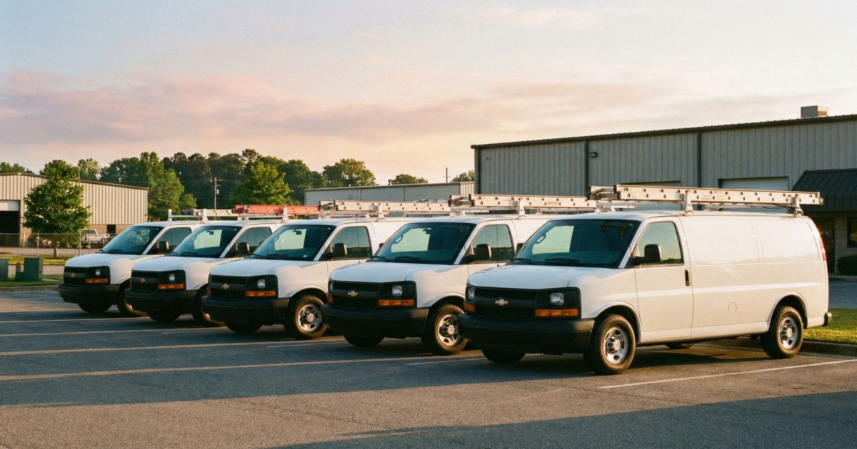 Fleet Management for Appliance Repair Shops: Going From 1 to 5 Vans
