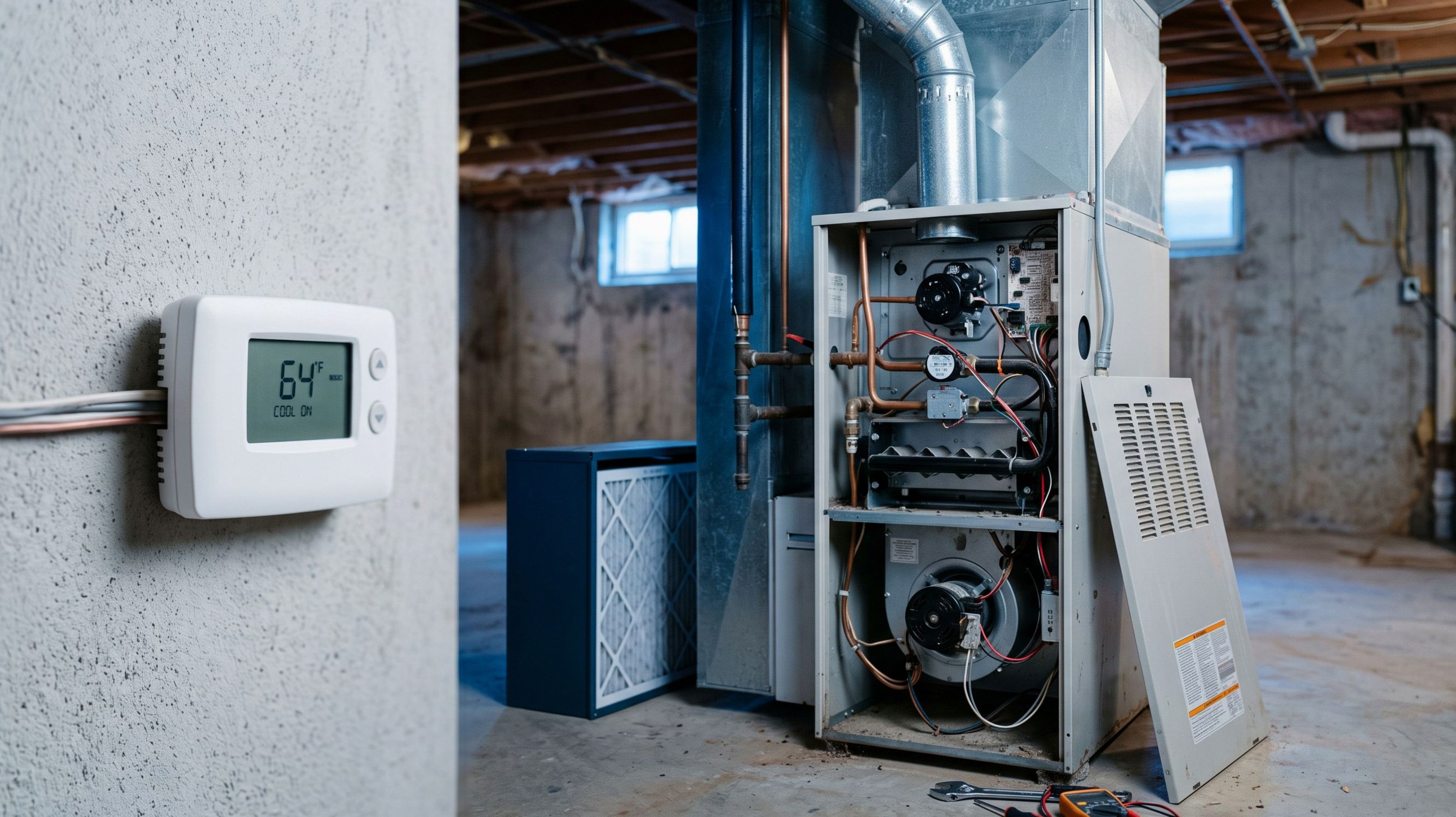 Furnace Blowing Cold Air: 7 Causes and How to Fix Each