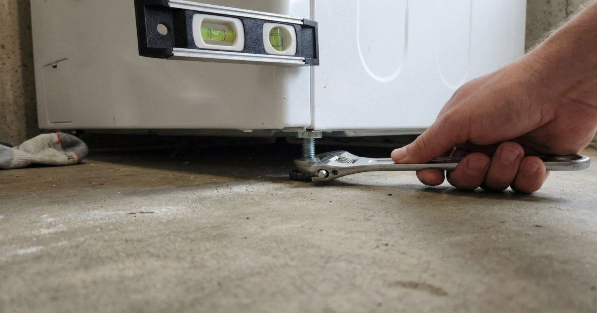 How to Level a Washing Machine: Diagnosing and Fixing Vibration Problems