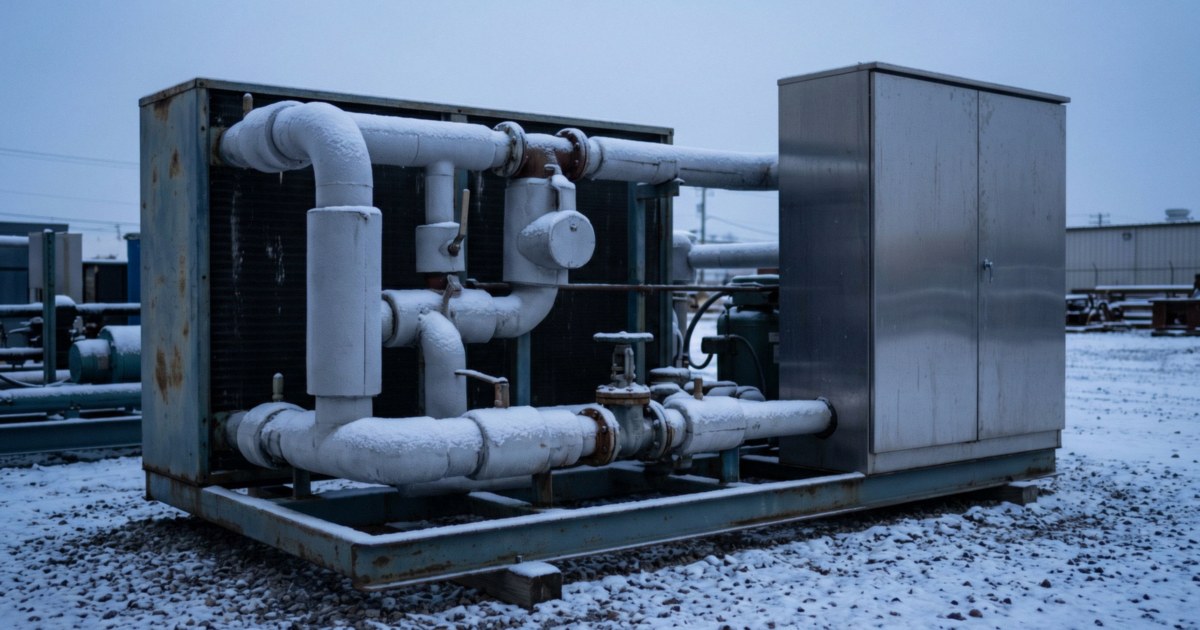 Two-Stage R-290 Liquid-to-Liquid Heat Pump Boosts Cold-Climate Heating 18%